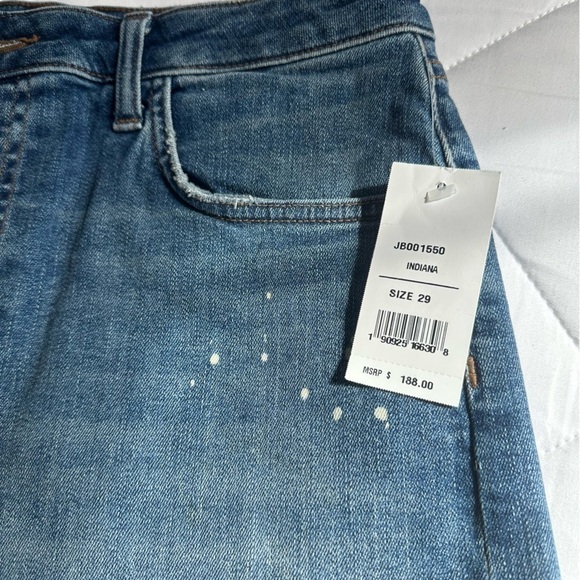 JBrand “Gracie” High Rise Shorts NWT Size 29 - Picture 7 of 8